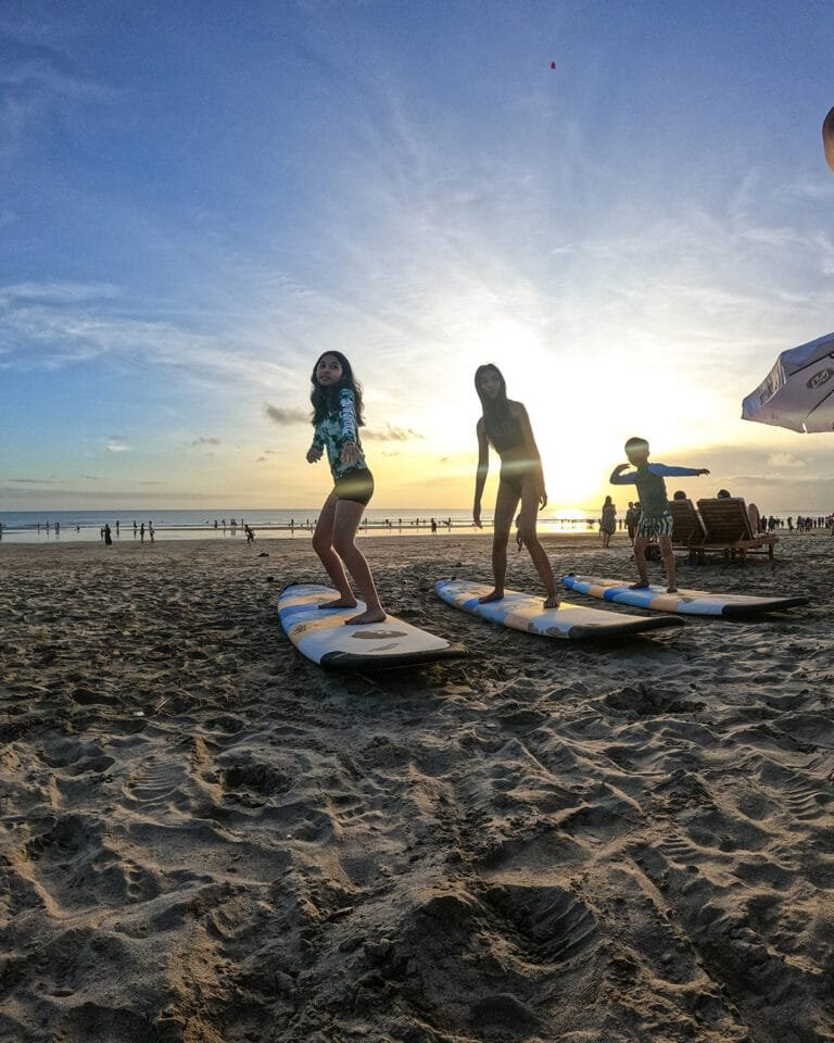 your fist surf Experienced.