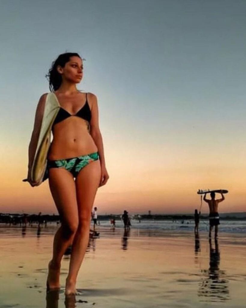 Sea water has great benefits for hair and skin.