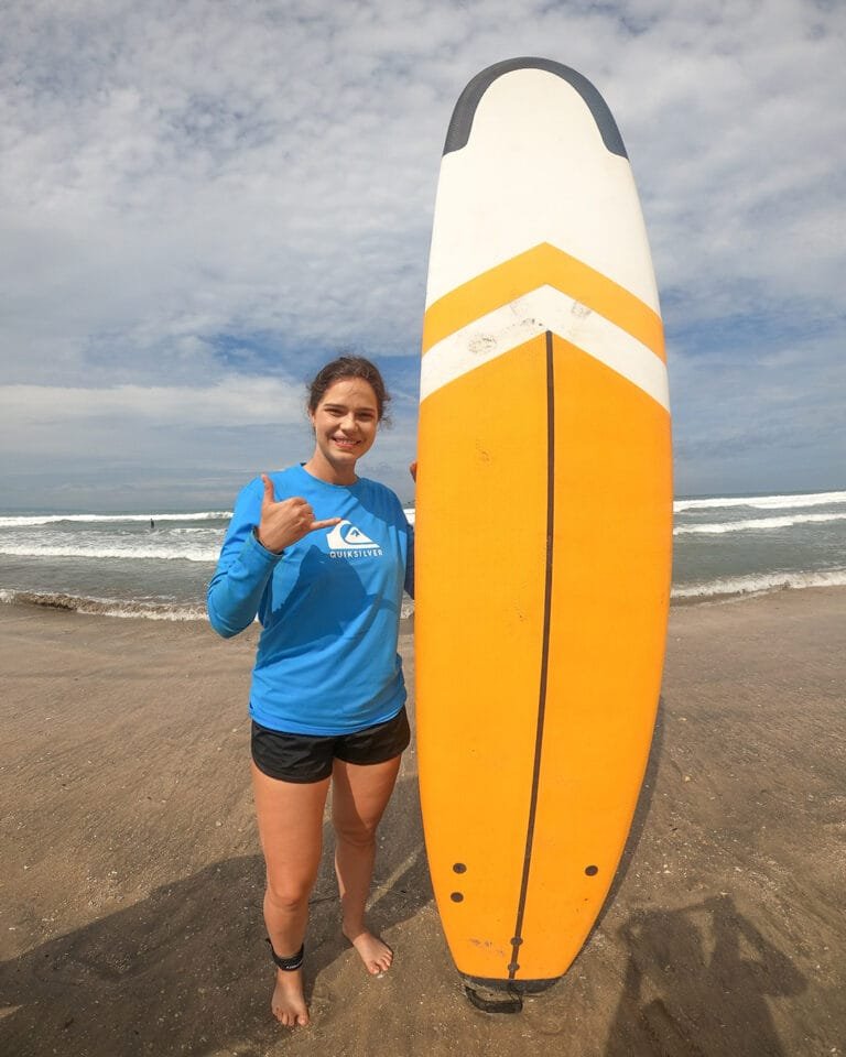 Surf Lessons in Kuta Bali Best choice for you and friend, partner or family for your first surf experience.